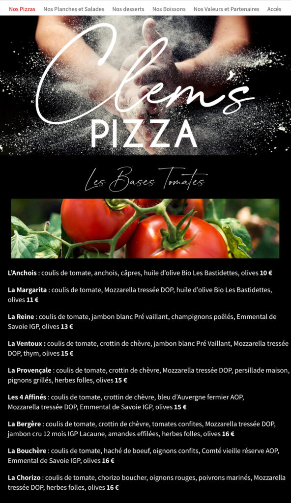 clem's pizza