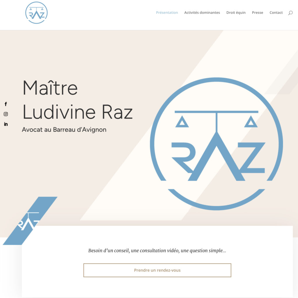 charte graphique Avocat