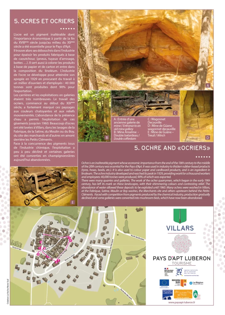 panneau patrimoine du territoire