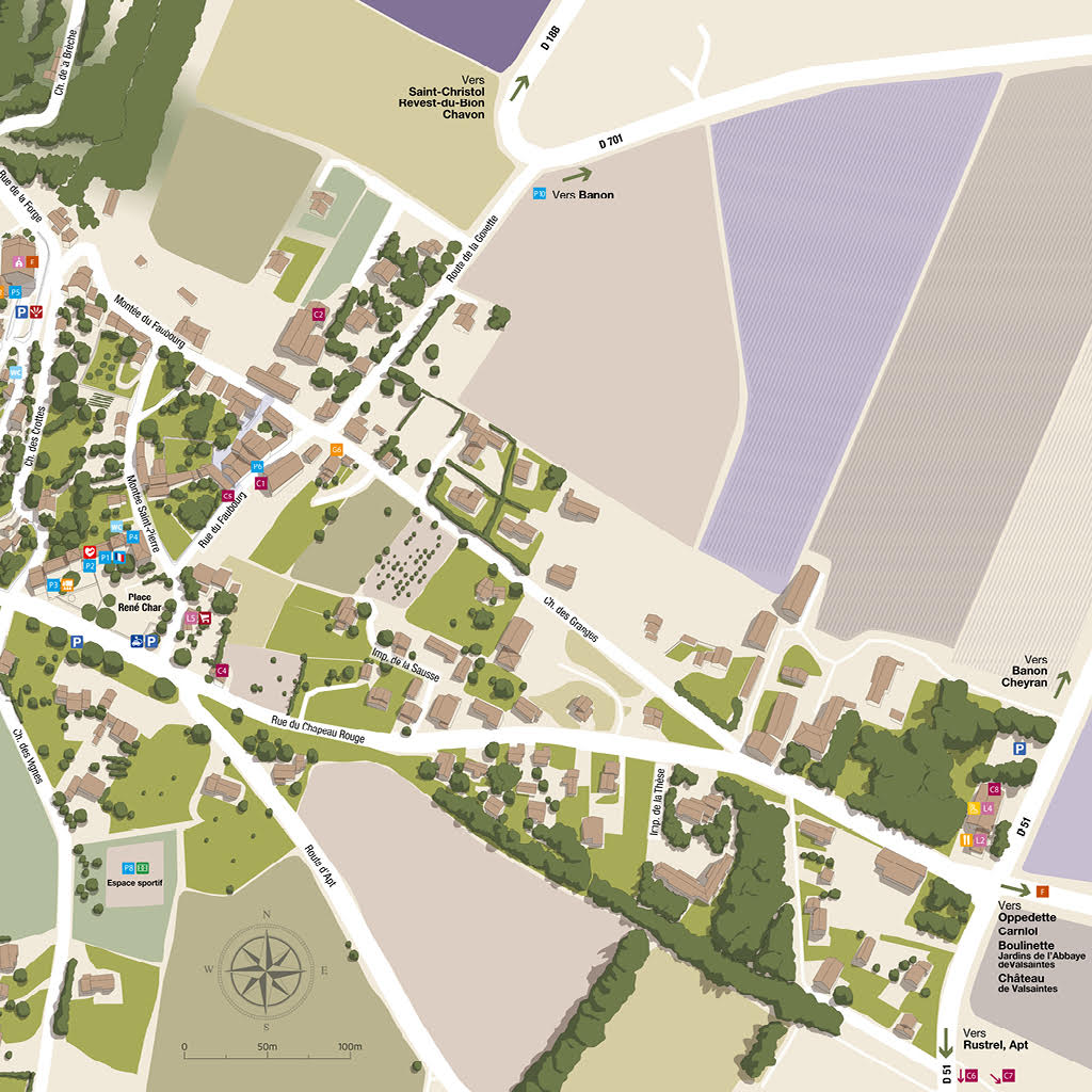 Plan Simiane la Rotonde 01