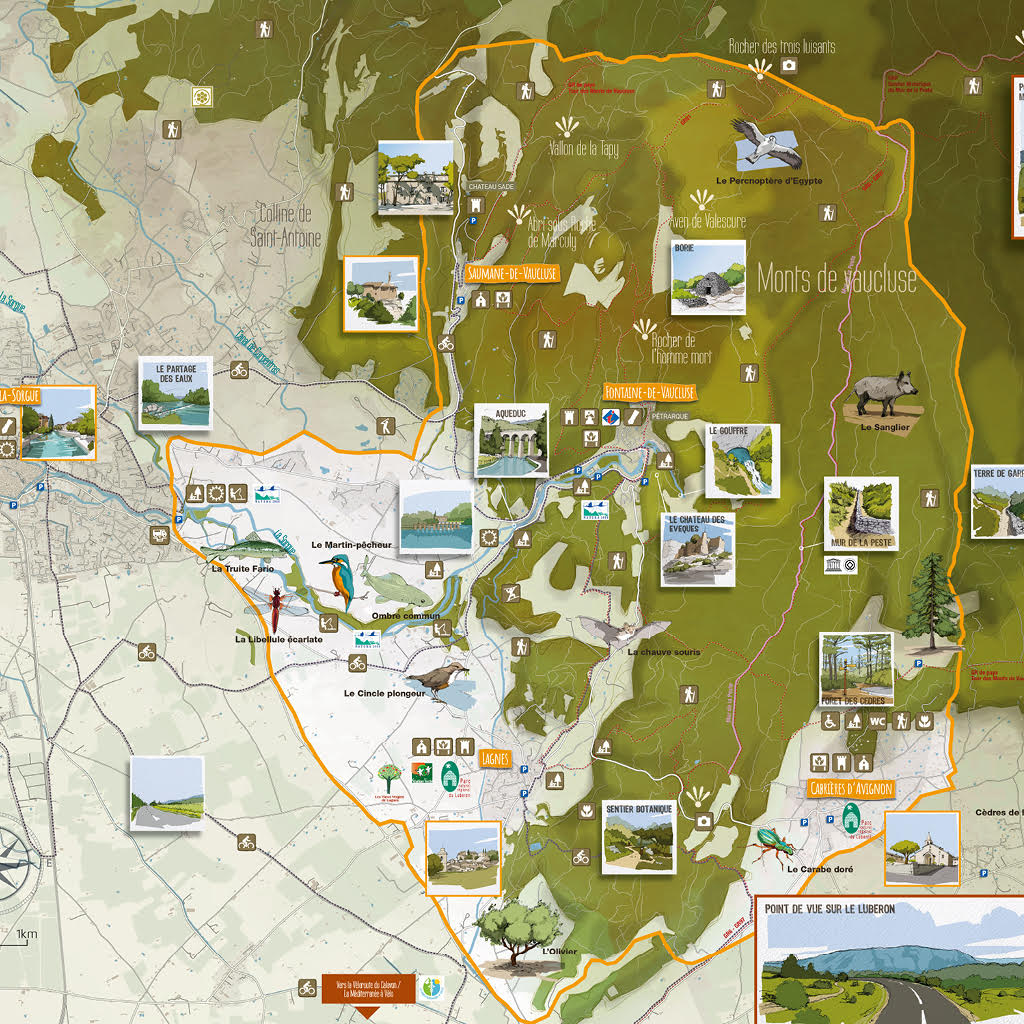 Monts de Vaucluse Monts de Vaucluse