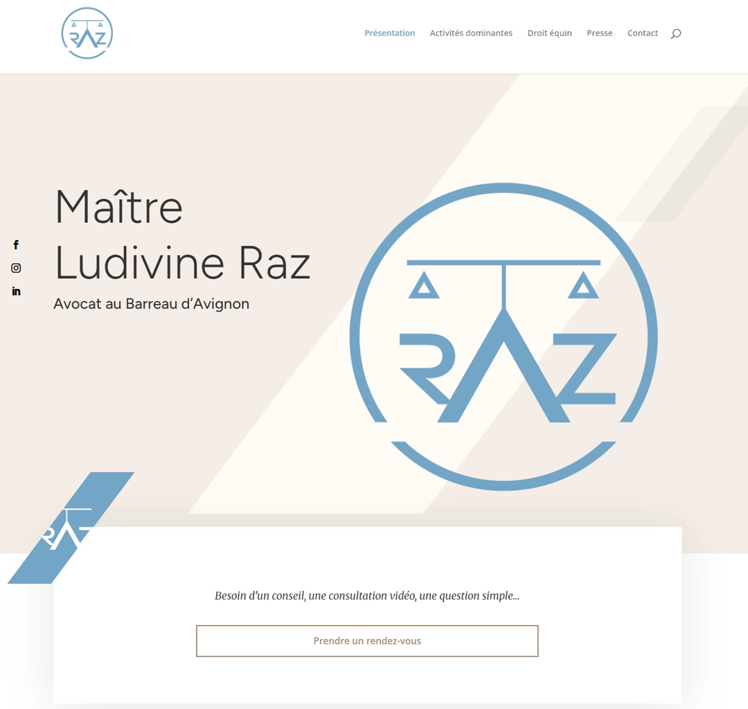 Site interne de Maître Ludivine Raz Site interne de Maître Ludivine Raz